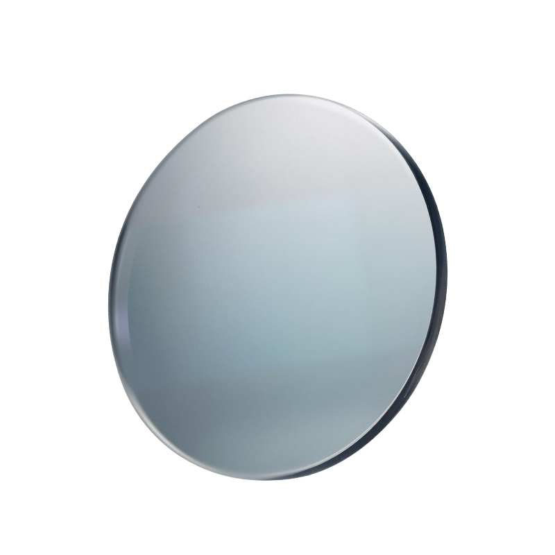 عدسة أحادية الرؤية مطلية باللون الرمادي الفاتح (طلاء دوار) 1.67