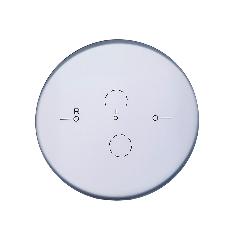 عدسة ذات تشطيب تدريجي 1.56 كتلة زرقاء