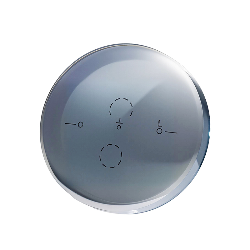 عدسة UC/HC/HMC تقدمية شبه نهائية مقاس 1.56 بوصة زرقاء